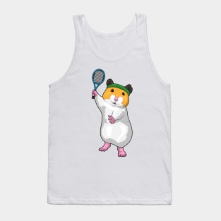 Hamster Tennis Tennis racket Tank Top